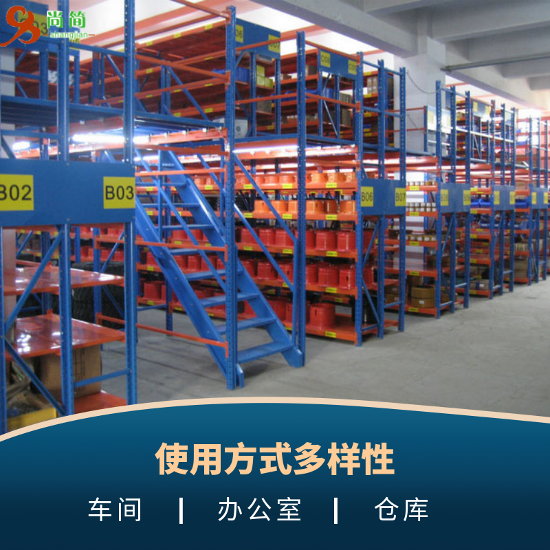 仓储货架厂家告诉您阁楼货架的设计有哪些注意事项呢